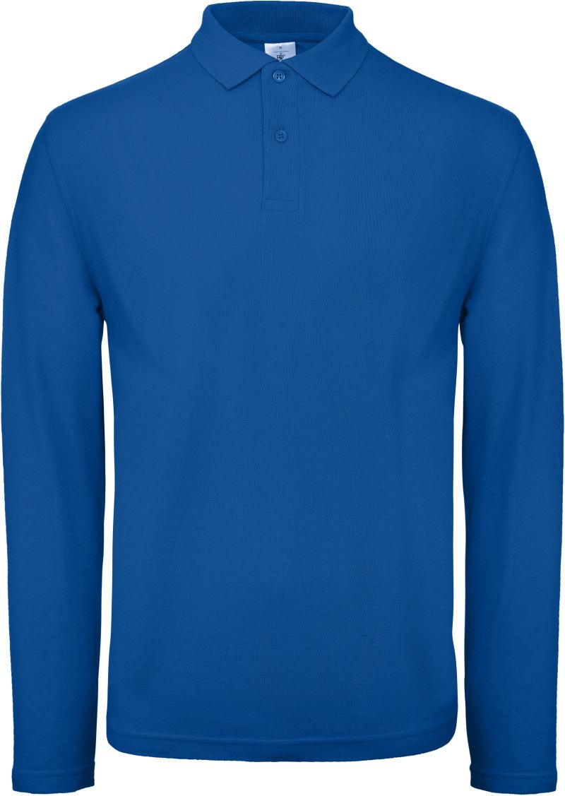 Moška Polo Majica Dolgi Rokav B&C ID.001 LSL - oblekanadom
