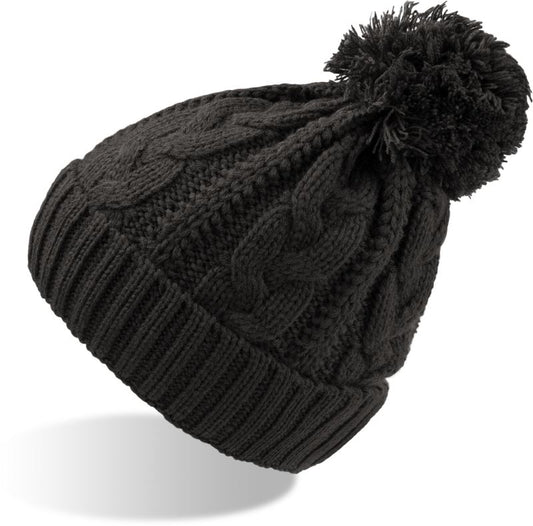 Pletena kapica z vzorcem kabljev Atlantis - VogueHeadwear - oblekanadom
