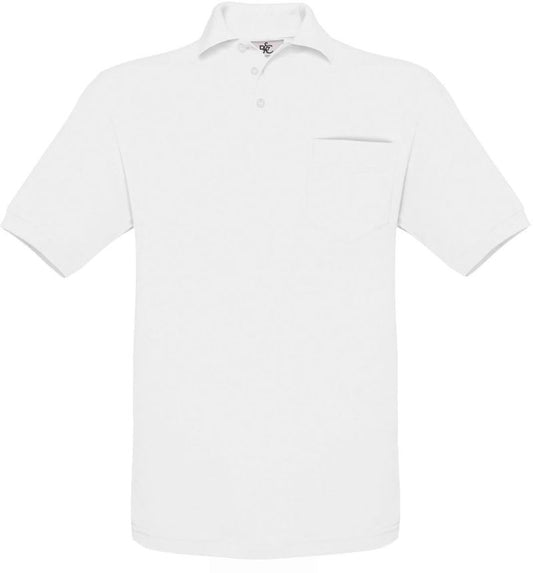 Moška Polo Majica Kratek Rokav B&C  Safran Pocket - oblekanadom